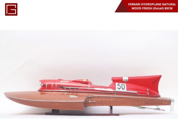 FERRARI HYDROPLANE NATURAL WOOD FINISH (Detail)-01