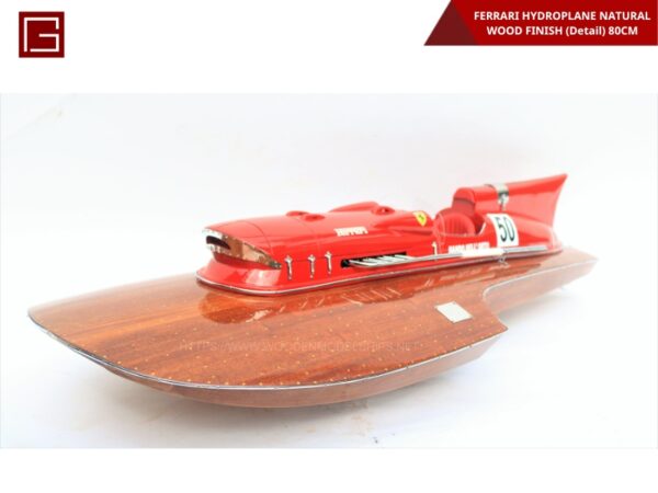 FERRARI HYDROPLANE NATURAL WOOD FINISH (Detail)-04