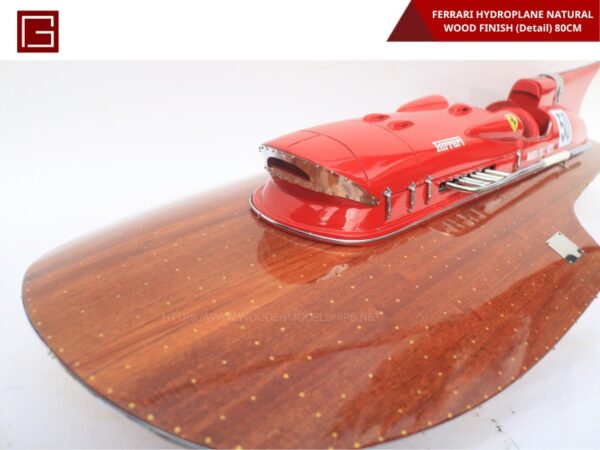 FERRARI HYDROPLANE NATURAL WOOD FINISH (Detail)-05