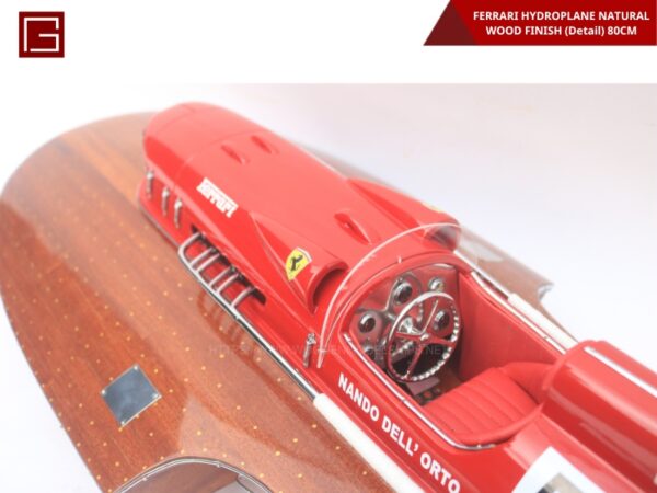 FERRARI HYDROPLANE NATURAL WOOD FINISH (Detail)-10