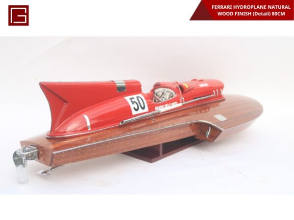 FERRARI HYDROPLANE NATURAL WOOD FINISH (Detail)-18