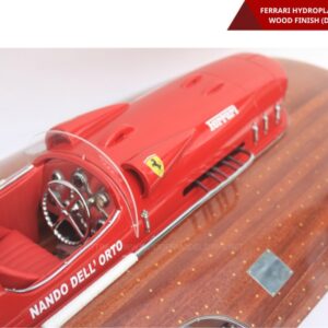 FERRARI HYDROPLANE NATURAL WOOD FINISH (Detail)-20