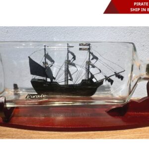 PIRATE SHIP Ship in bottle-02