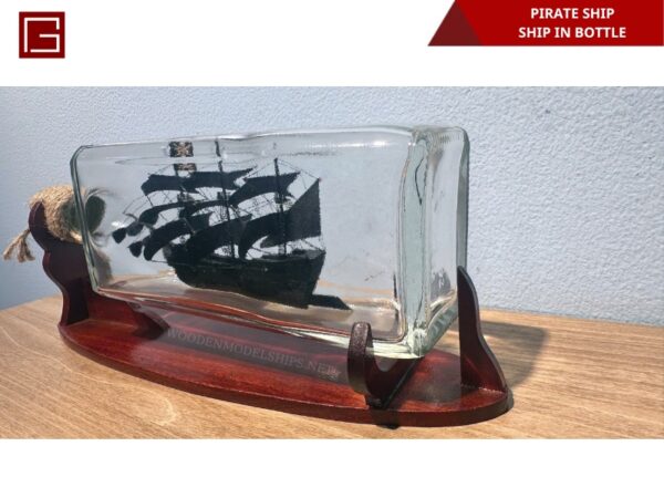 PIRATE SHIP Ship in bottle-03