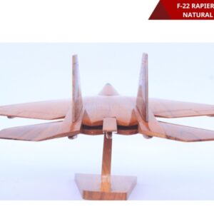 F-22 Rapier Raptor Natural Wood-09