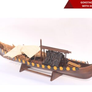 Gokstad Ship with House-05