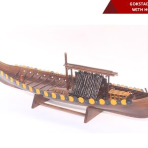 Gokstad Ship with House-10