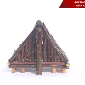 Gokstad Ship with House-12