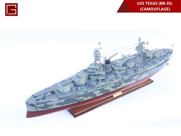 USS Texas (BB-35) (Camouflage)-13