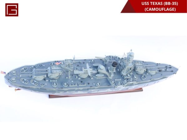 USS Texas (BB-35) (Camouflage)-21