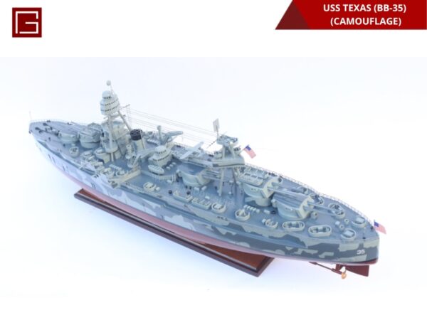 USS Texas (BB-35) (Camouflage)-24