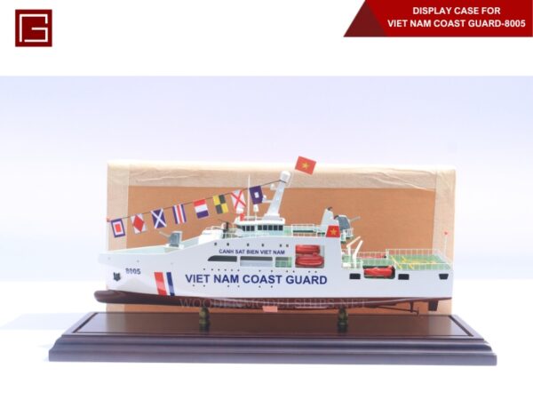 DISPLAY CASE FOR VIET NAM COAST GUARD-8005-01