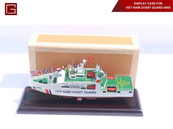 DISPLAY CASE FOR VIET NAM COAST GUARD-8005-02