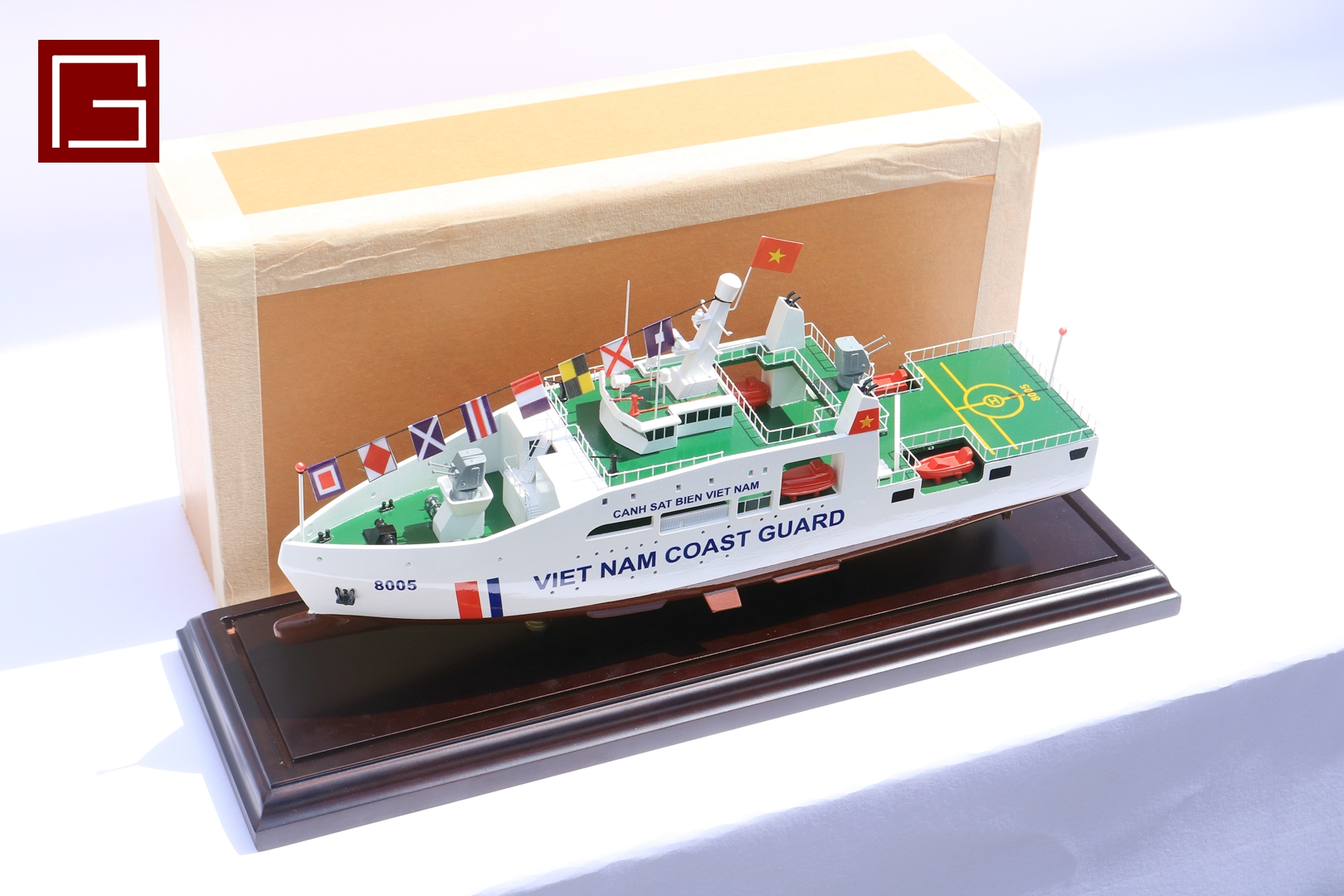 DISPLAY CASE FOR VIET NAM COAST GUARD-8005 (1)