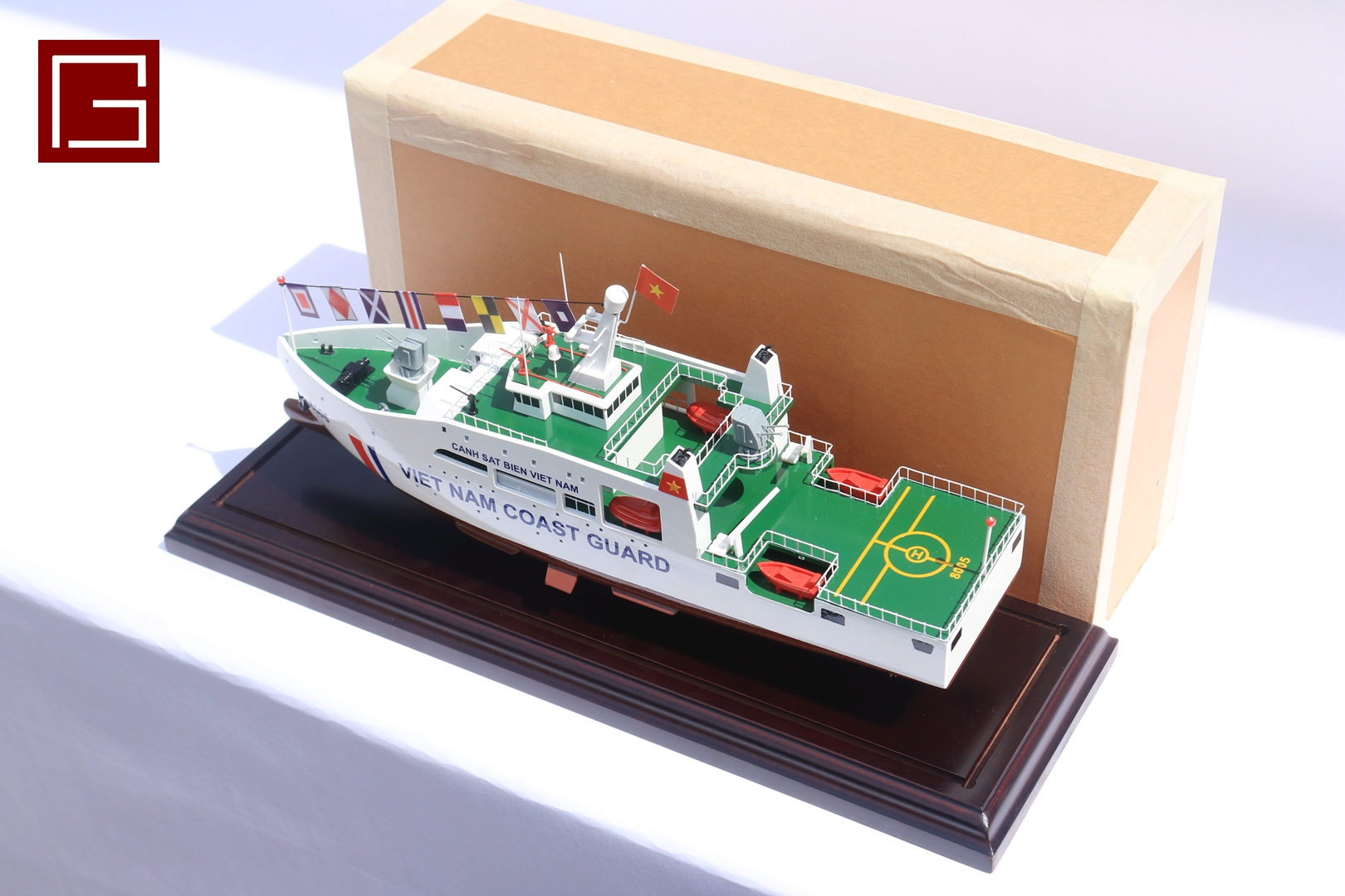 DISPLAY CASE FOR VIET NAM COAST GUARD-8005 (2)