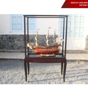 DISPLAY CASE WITH LEG FOR HMS VICTORY 80CM-01