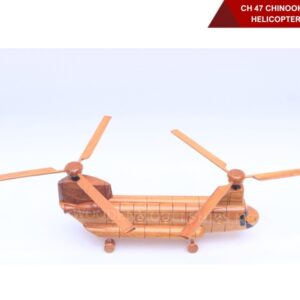 CH 47 Chinook Wooden Helicopter Model-02