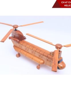 CH 47 Chinook Wooden Helicopter Model-03