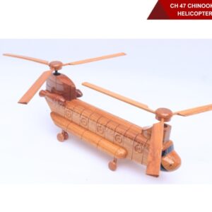 CH 47 Chinook Wooden Helicopter Model-03