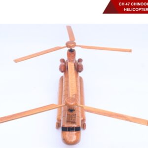 CH 47 Chinook Wooden Helicopter Model-07