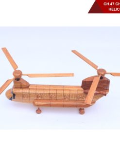 CH 47 Chinook Wooden Helicopter Model-09