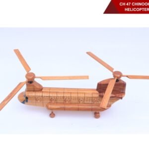 CH 47 Chinook Wooden Helicopter Model-09