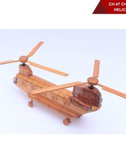 CH 47 Chinook Wooden Helicopter Model-10