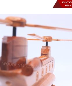 CH 47 Chinook Wooden Helicopter Model-13