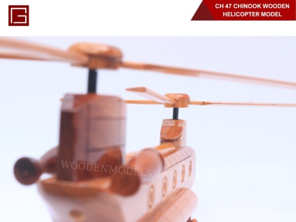 CH 47 Chinook Wooden Helicopter Model-13