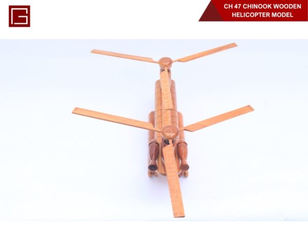 CH 47 Chinook Wooden Helicopter Model-14