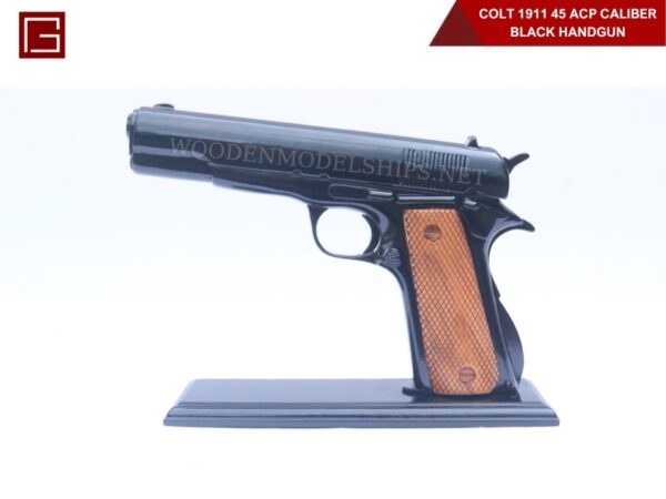 Colt 1911 45 ACP Caliber Black Handgun-01