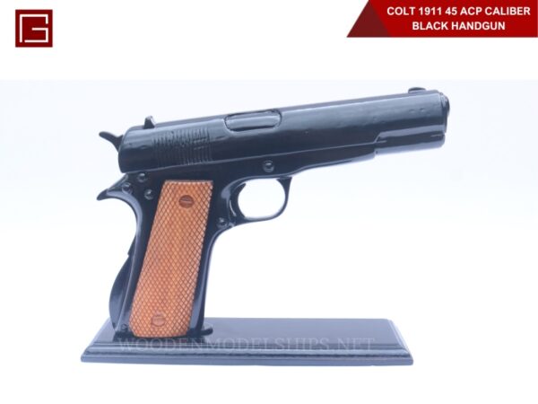 Colt 1911 45 ACP Caliber Black Handgun-03