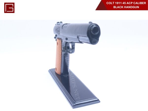 Colt 1911 45 ACP Caliber Black Handgun-04