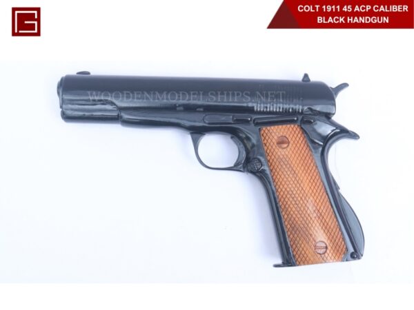 Colt 1911 45 ACP Caliber Black Handgun-07