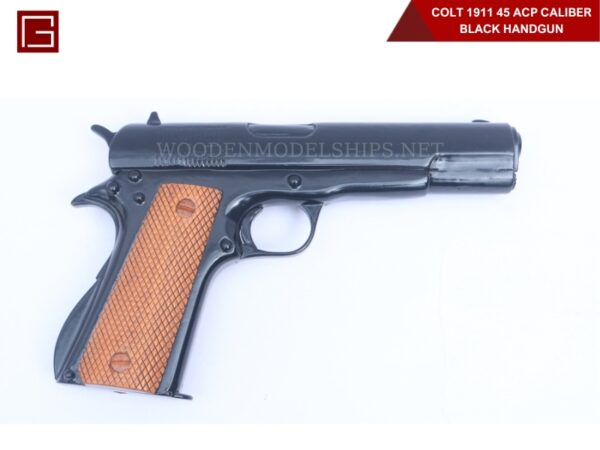 Colt 1911 45 ACP Caliber Black Handgun-08