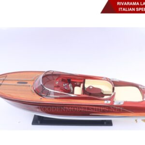 Rivarama Lacquered Italian Speed Boat-02