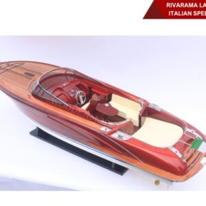 Rivarama Lacquered Italian Speed Boat-03