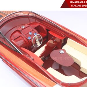 Rivarama Lacquered Italian Speed Boat-05