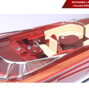 Rivarama Lacquered Italian Speed Boat-09