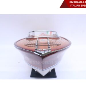 Rivarama Lacquered Italian Speed Boat-11