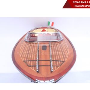 Rivarama Lacquered Italian Speed Boat-12