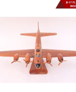B-17 Flying Fortress Wooden Model-02