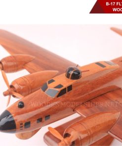 B-17 Flying Fortress Wooden Model-03