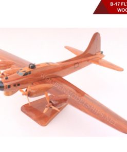 B-17 Flying Fortress Wooden Model-04