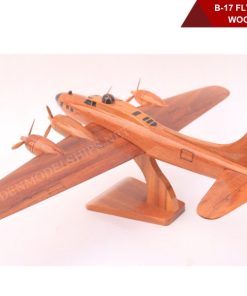 B-17 Flying Fortress Wooden Model-08