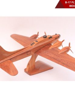 B-17 Flying Fortress Wooden Model-11