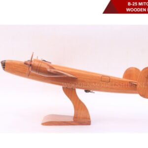 B-25 Mitchell Wooden Model-03