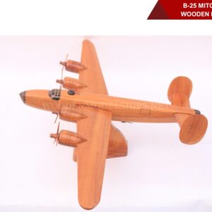 B-25 Mitchell Wooden Model-04