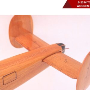B-25 Mitchell Wooden Model-08