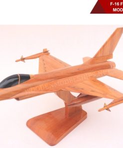 F-16 Falcon Wood model airplane-06